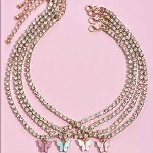 COPY - Buy 1 Get 1 FREE Butterfly Rhinestone Neck…